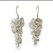 Crystal Quartz Drop Earrings with Sterling Silver hooks
