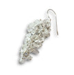Crystal Quartz Drop Earrings with Sterling Silver hooks