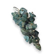 Green Moss Agate Drop Earrings with Sterling Silver hooks