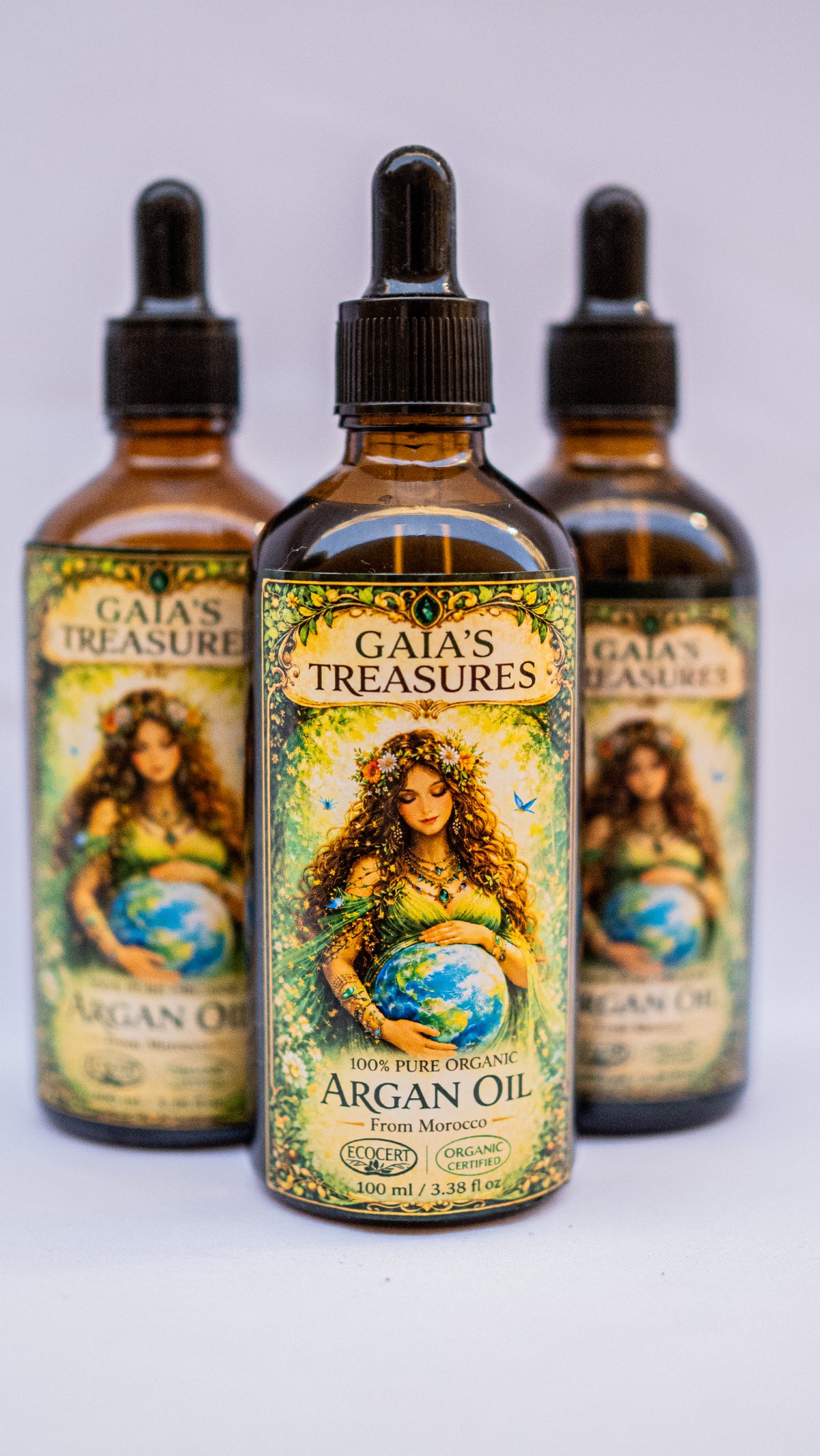 Organic Eco-Certified Argan Oil 100 ml