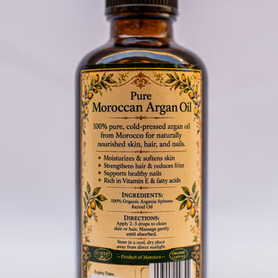 Organic Eco-Certified Argan Oil 100 ml