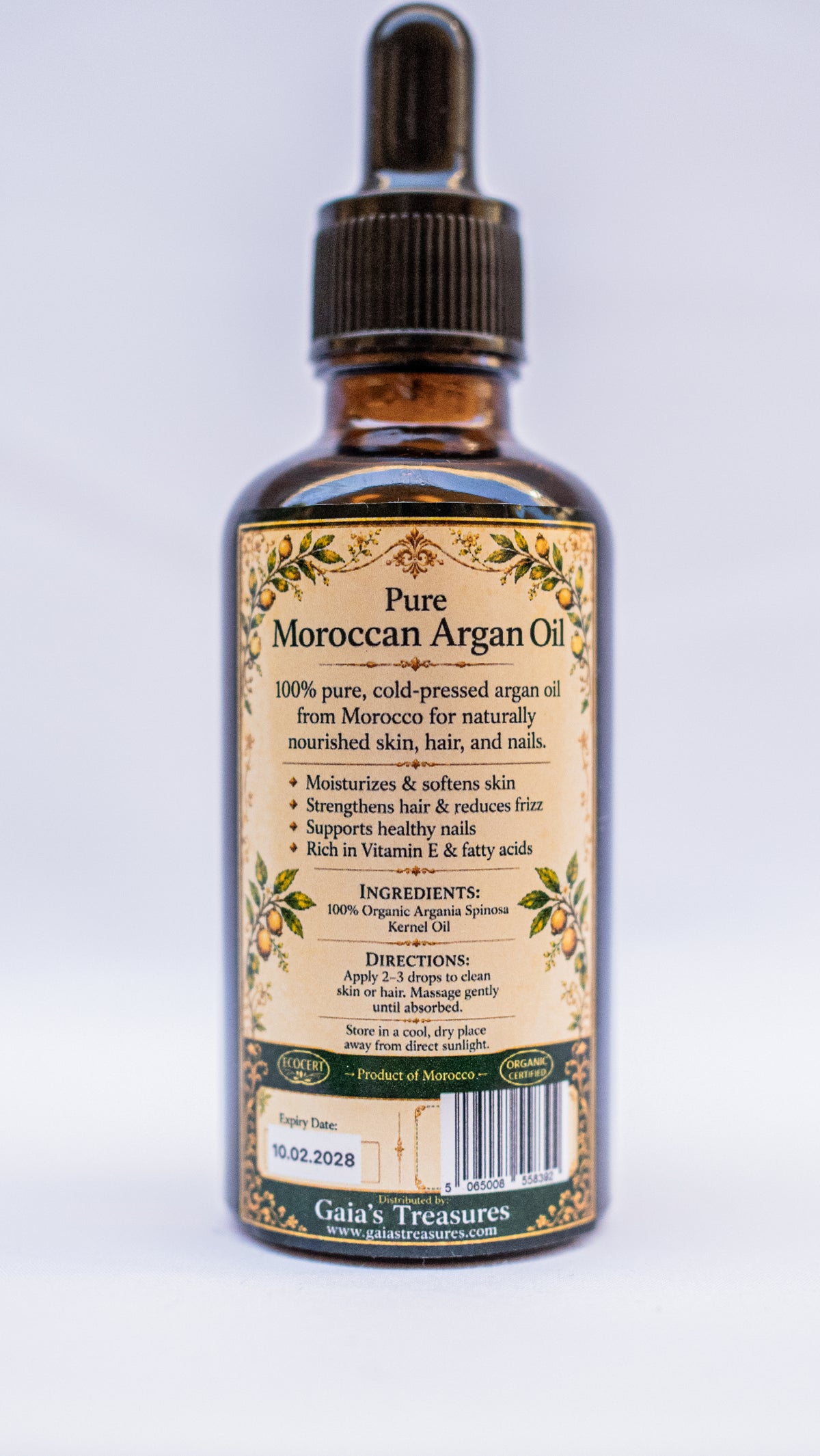 Organic Argan Oil Eco Certified 50 ml