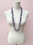 Amethyst Chunky Chip Necklace