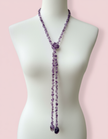 Amethyst Chip Bead Multi-Way Necklace